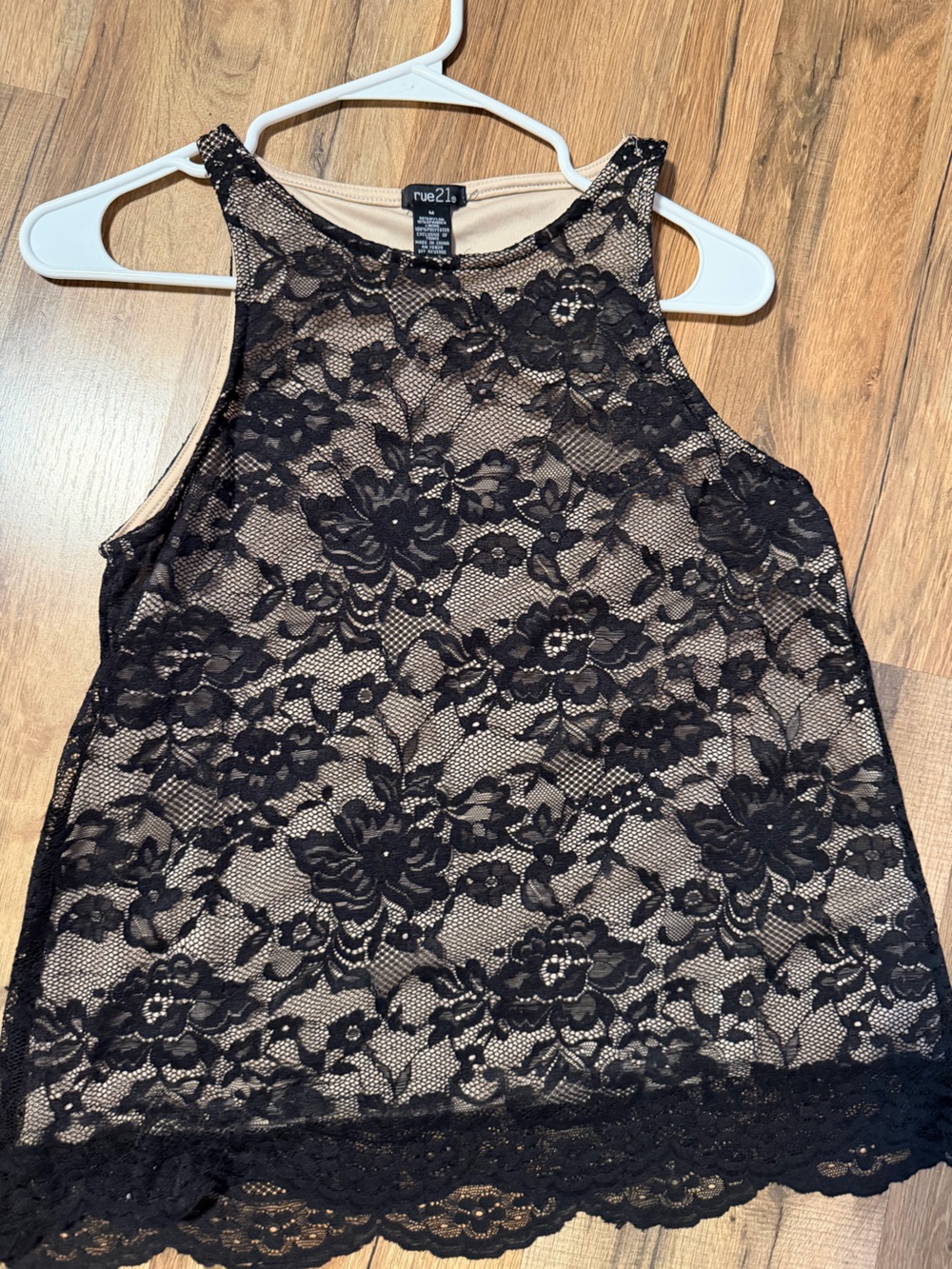 Rue21 sleeveless mesh top size medium
